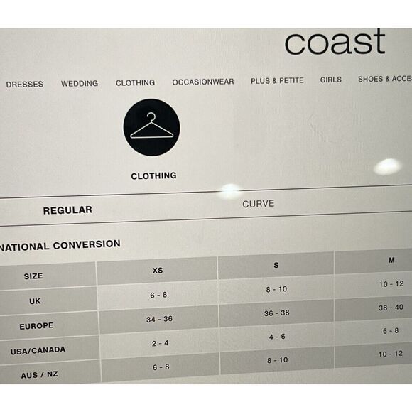 Coast Romantic Eyelet Dress A-Line Size 6 Embroidery Tulle Spaghetti Strap - Picture 11 of 12